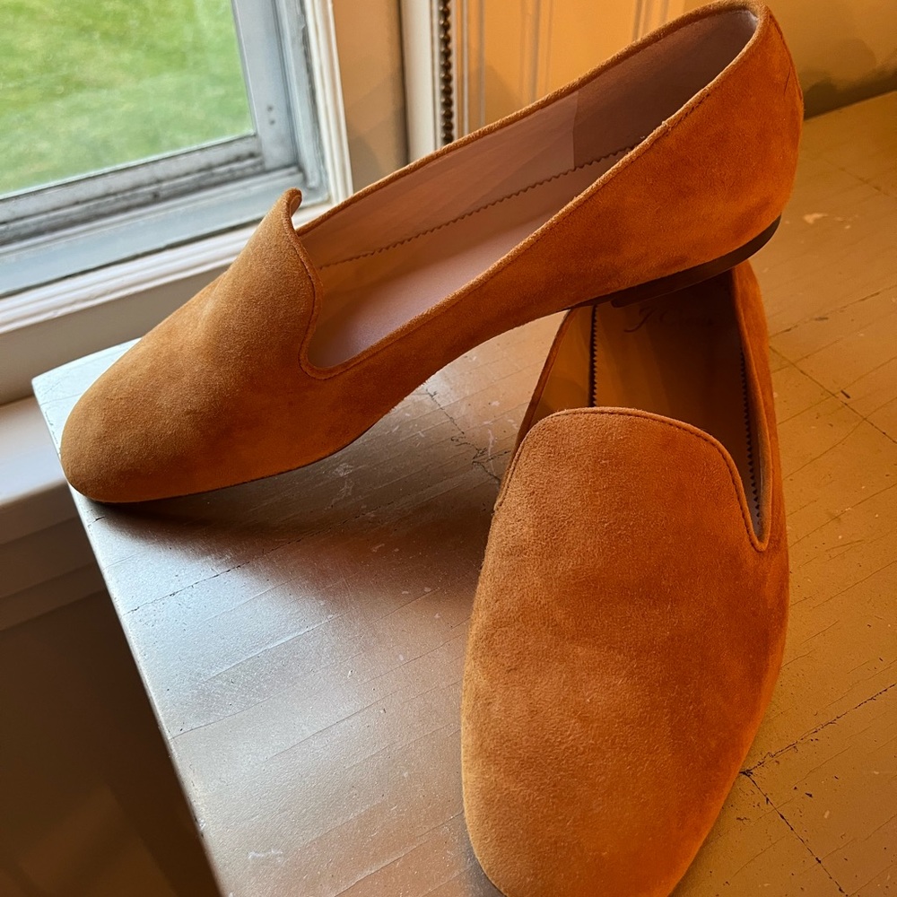 J Crew suede smoking slippers (BRAND NEW)